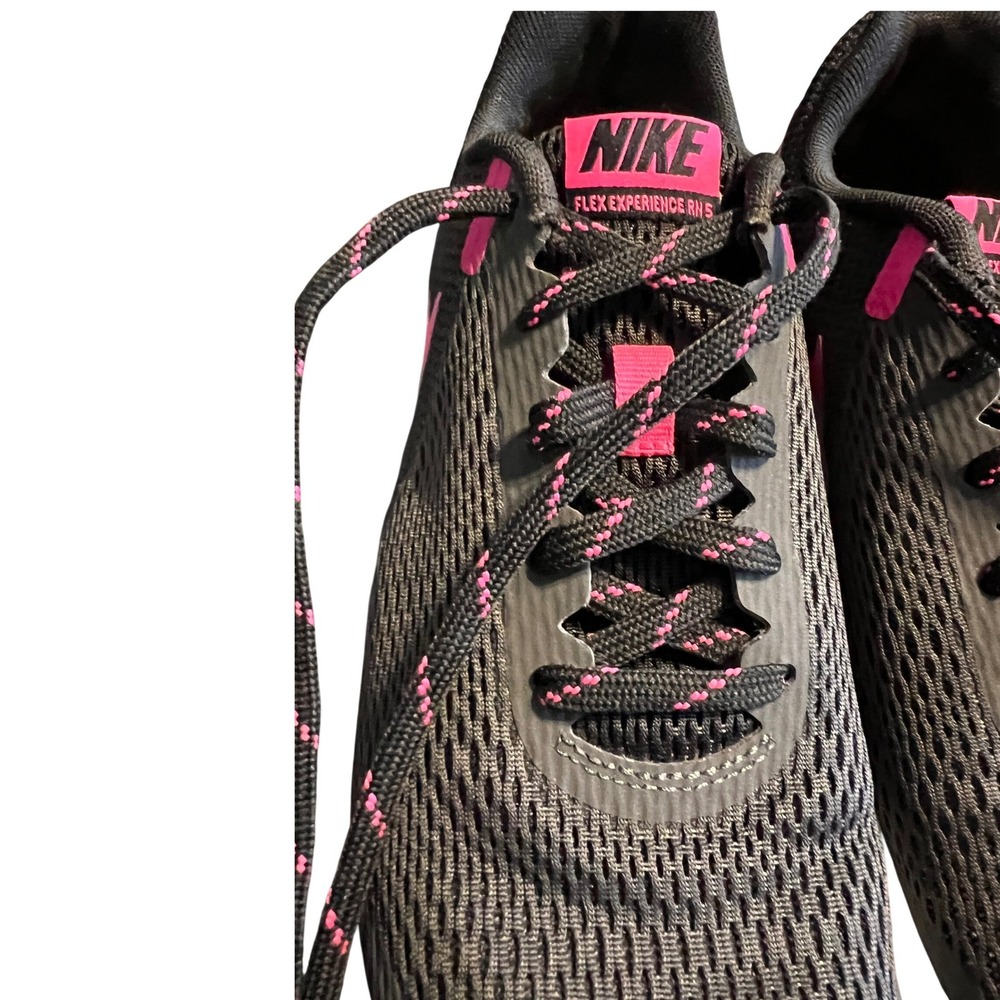 Nike Flex Experience RN 5 Womens Running Shoes Black Pink US Size 8,‎ Athletic - Picture 4 of 10